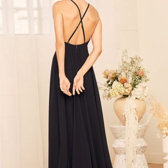 Black formal dress - Picture 2 of 3